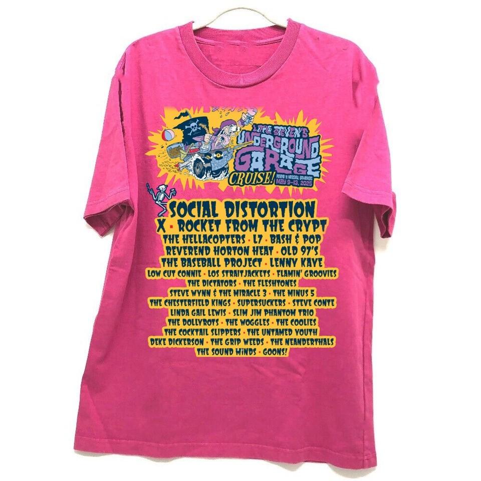 Little Steven s Underground Garage 2025 S-5XL Pink T-shirt K629 Unisex T-Shirt XXL