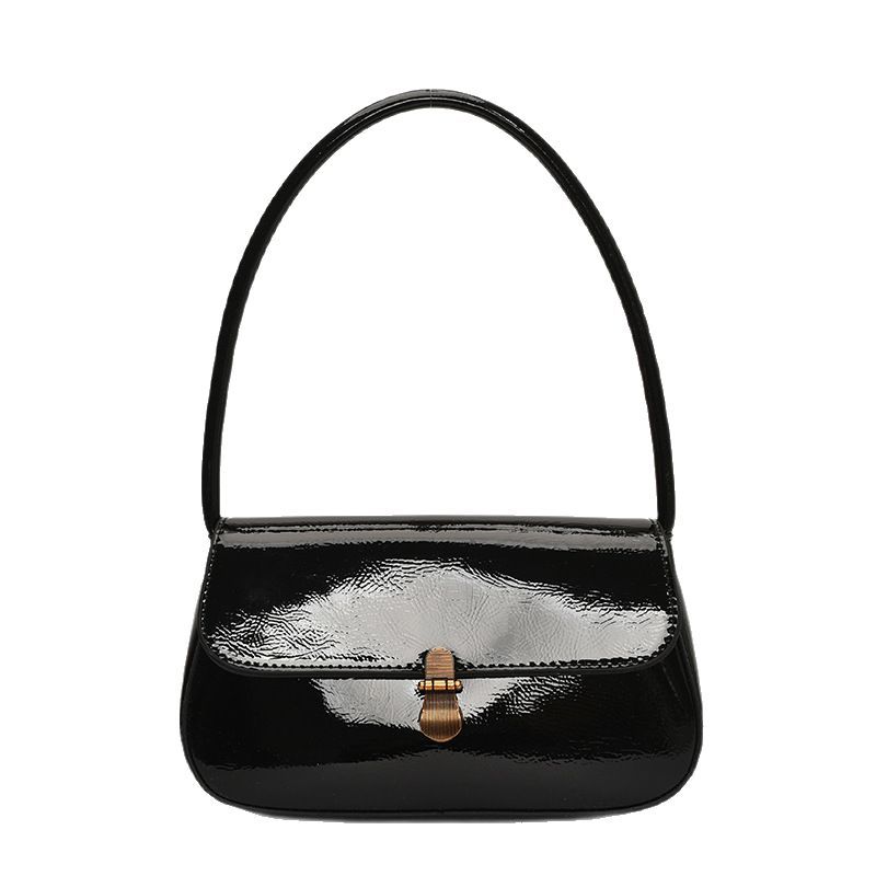 Retro Niche Baguette Bag Women's 2025 New Trendy Fashion Korean Internet Celebrity Armpit Bag One-shoulder Hand-held Commuter Bag