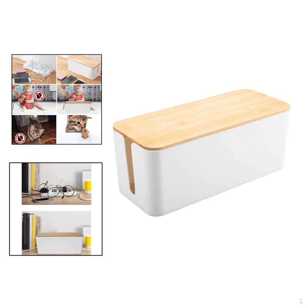Hider Cable Management Box Corrector, for Desktop USB