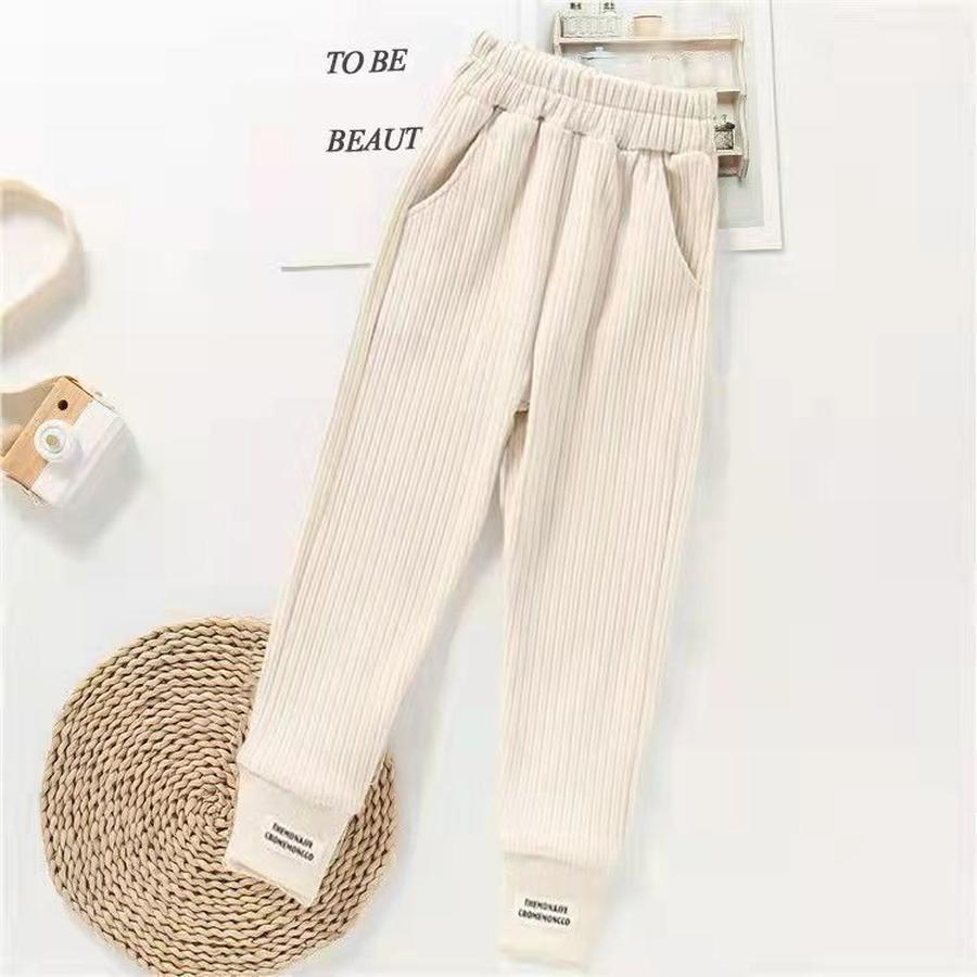 

Новые вельветовые брюки весенние женские широкие свободные зауженные брюки для весны и осени M абрикосовый