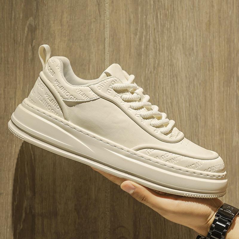 Board shoes men's 2025 summer new sports mesh breathable soft sole comfortable solid color versatile Douyin explosive casual shoes