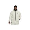 Nike Sportswear Tech Fleece Windrunner Full Zip Hoodie Sea Glass/Black Men Tops Cream FB7921-020