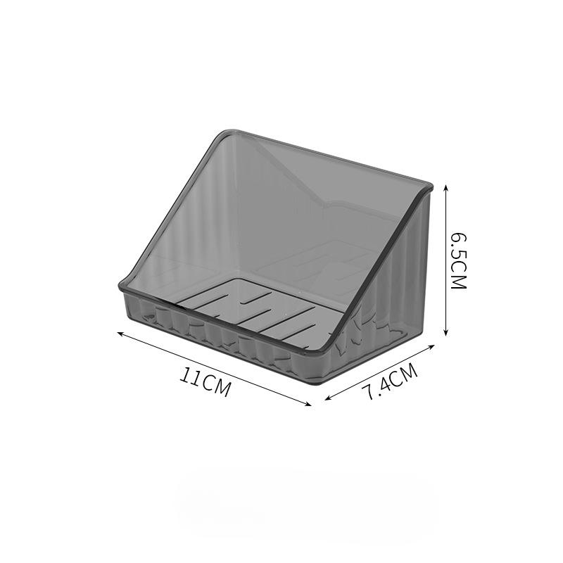 Koupelna Zrcadlo Skříňka Úložný box Nástěnný Neperforovaný Mycí stolek pro domácnost Kosmetika Odstraňovač kontaktních čoček Odkládací stojan na bavlnu