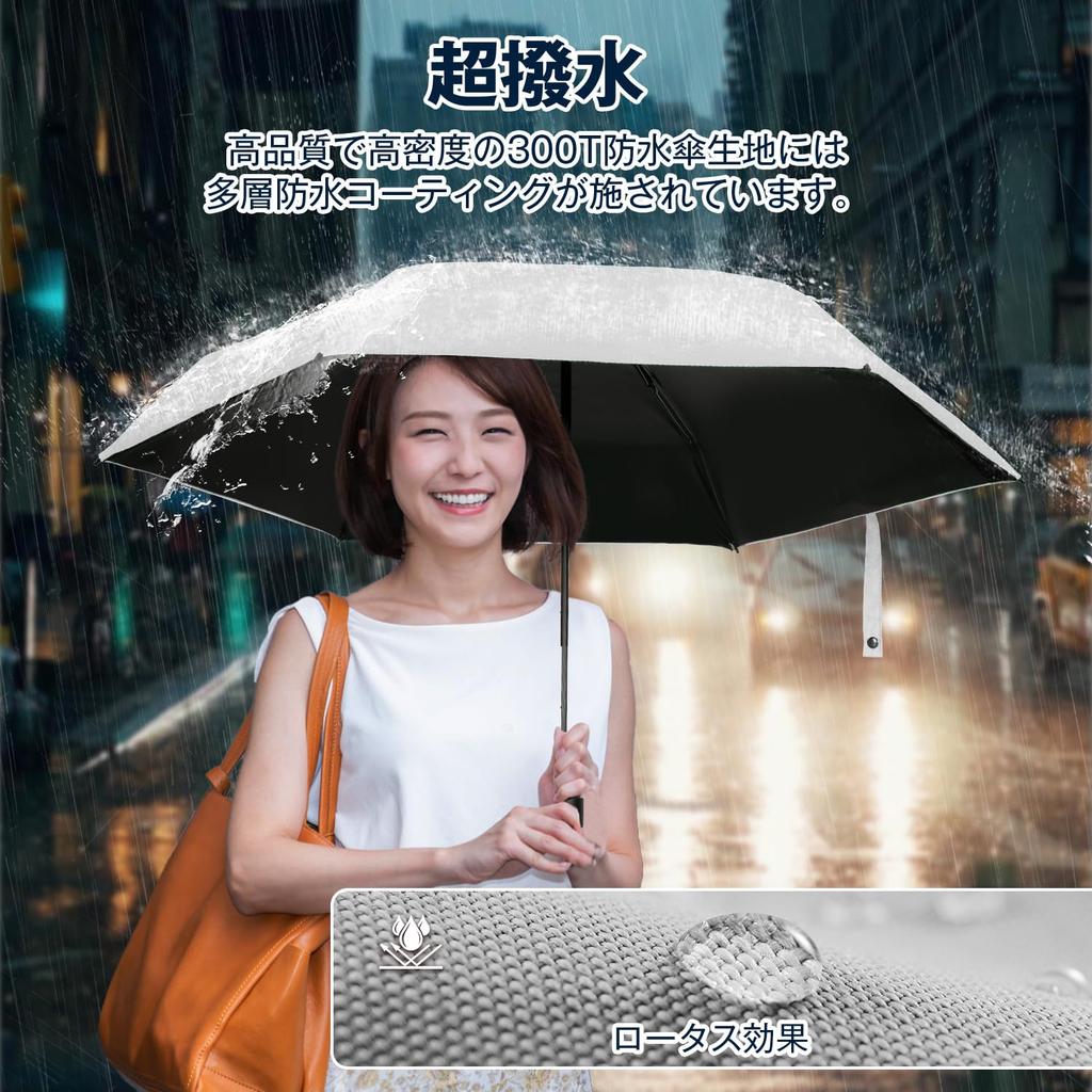 Sumeriy Folding UV Ultra 6 Folding UV Light Heat Water For Sunny and Rainy Folding Easy To Heat Stroke Sunburn Storage Pouch Gift Parasol, Umbrella,