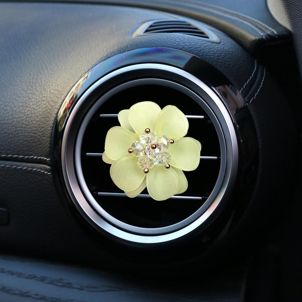 Car Perfume Metal Holder Flowers Decorative Aromatherapy Clip For Car Vent Air