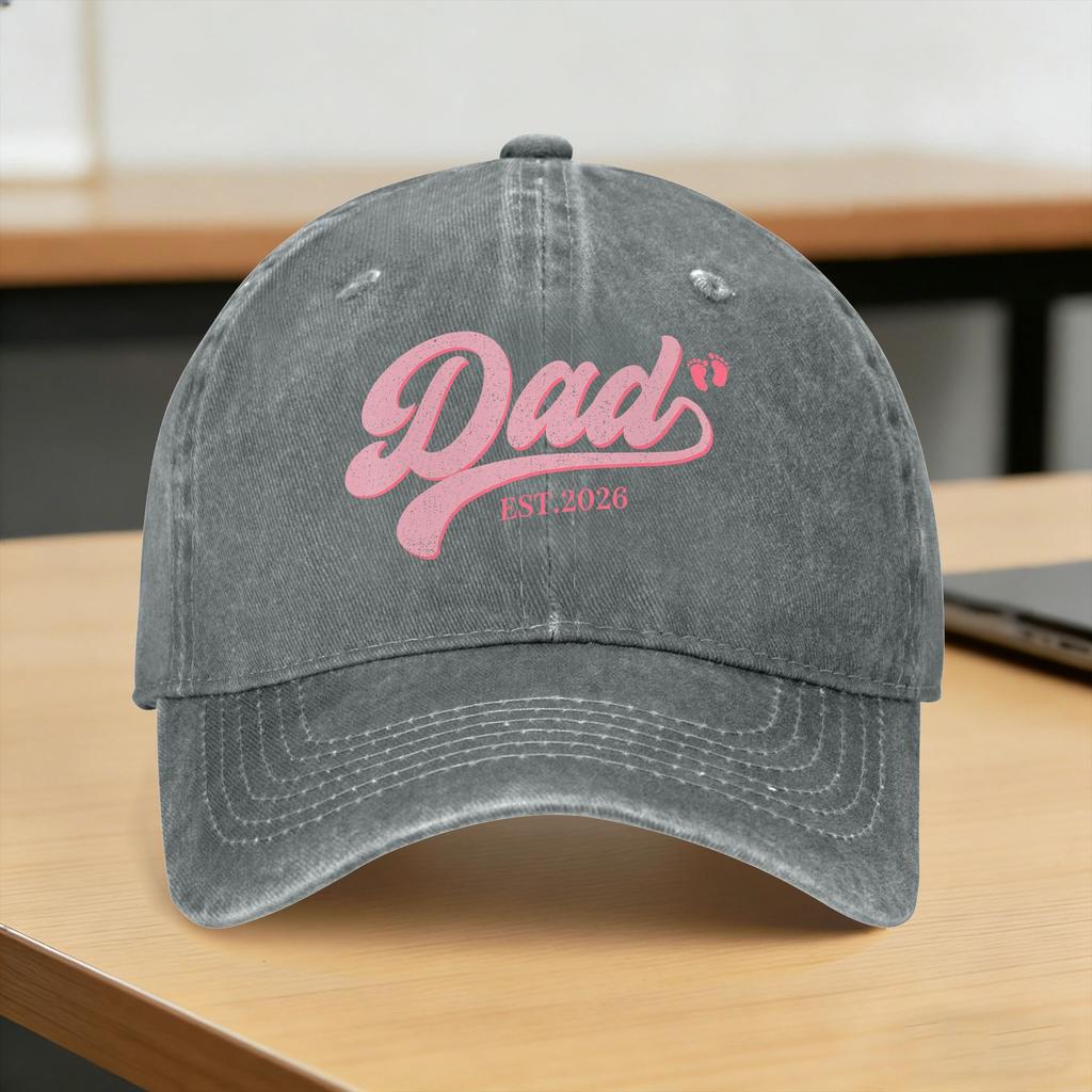 Baseball Cap Soon to Be Daddy of Baby Girl Summer yk Cool Trucker Hat UnisexTeens Print Hunting Sunscreen Snapback Cap