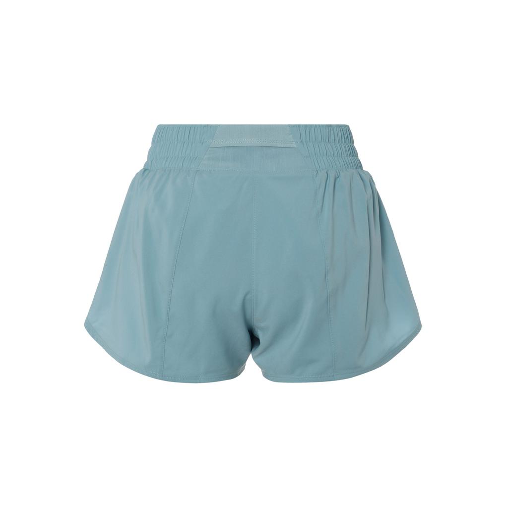 Nike Dri-FIT One Mid-Rise Lined Comfortable Three-Quarter Casual Shorts Women shorts Denim-Blue Green DX6011-464