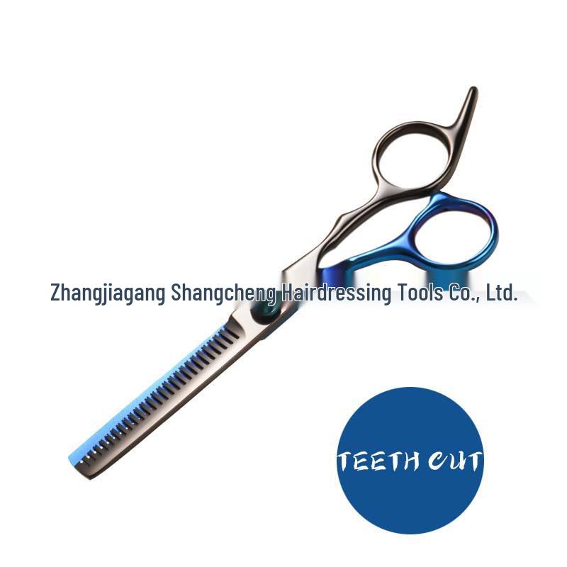 Professionelles Friseur-Barbier-Scherenset: Flache Schneide- & Ausdünnschere für den Heimgebrauch