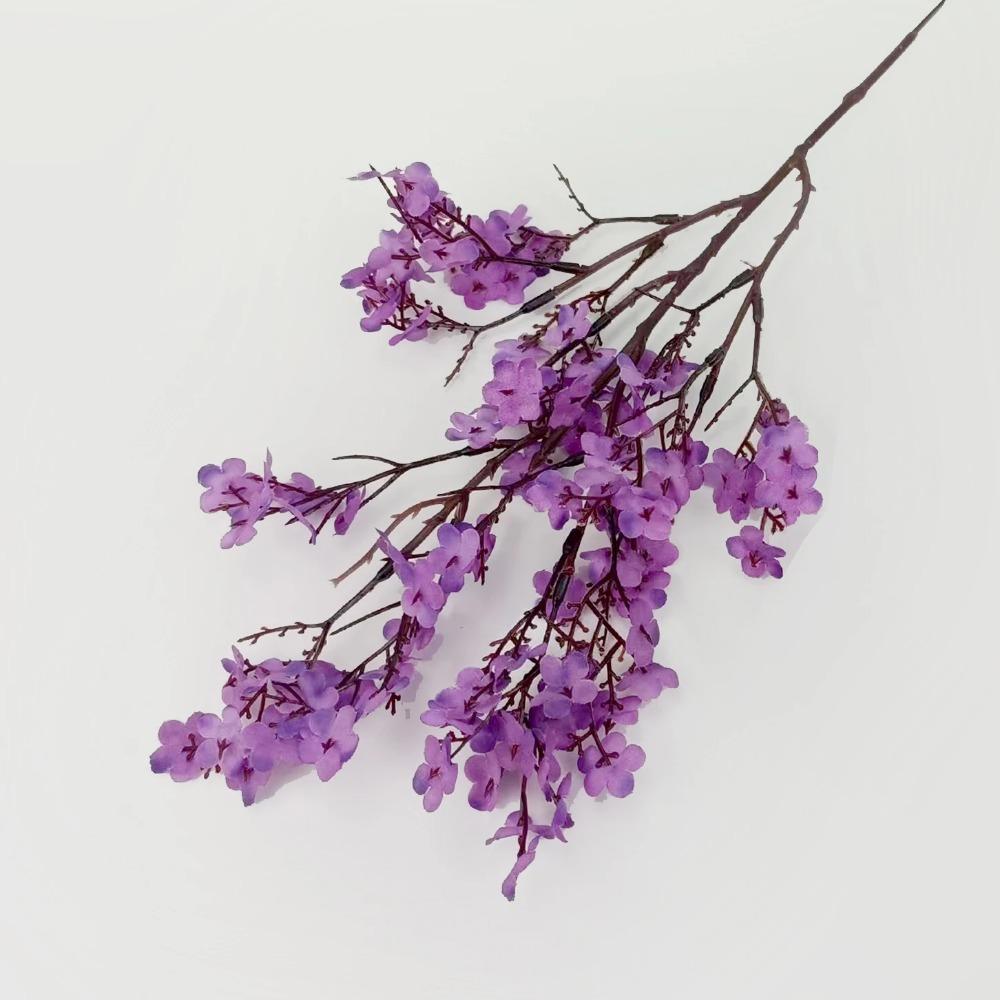 Yapay Çiçekler Kiraz Çiçekleri Bebek Nefesi Gypsophila Sahte Çiçekler Kendin Yap Düğün Ev Vazo Dekorasyonu Yapay Çiçek Dalı