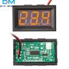 Digital Voltmeter DC 4.5V To 30V Voltage Panel Meter Red/Blue/Green/Orange/White For 6V 12V Electromobile Motorcycle Car