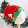Adult Elf Hat with Bells for Holiday New Year Red and Green Christmas Symbol Red and Green Hat with Bells Pendant