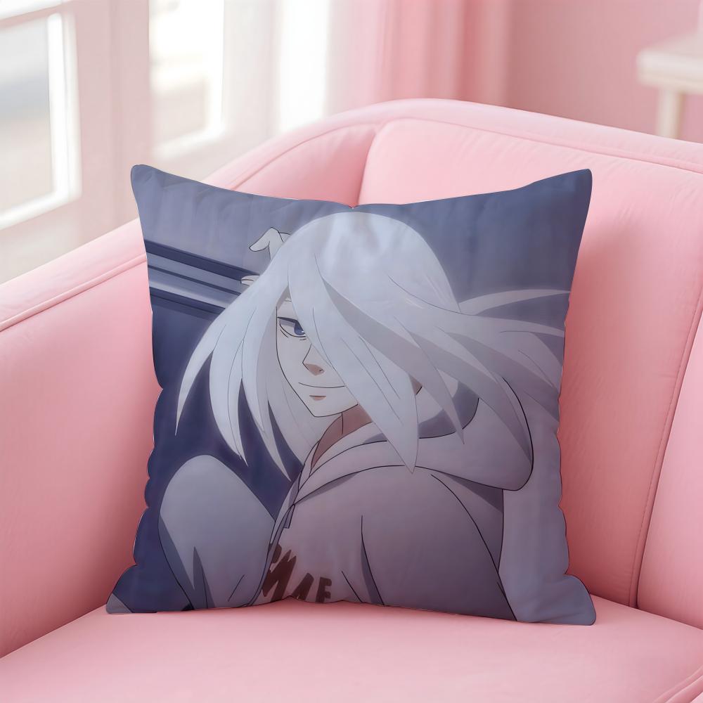 Cartoon Anime DDEVILS LINEL Cushion Cover Pillow Case Soft Skin Friendly Fabric  Concealed Zipper