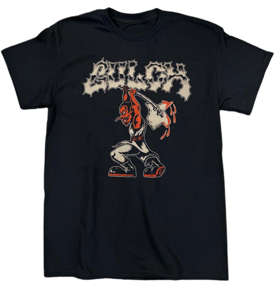 Retro Gulch Band Album Music Heavy Cotton Black T Shirt S-5XL For Fans TT249 Unisex T-Shirt XXXL