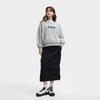 Fila Heritage Panda Embroidery Trendy Fashion Casual Versatile Crewneck Pullover Sweatshirt Women Sweatshirt Cartier-Gray F51W538201FMG