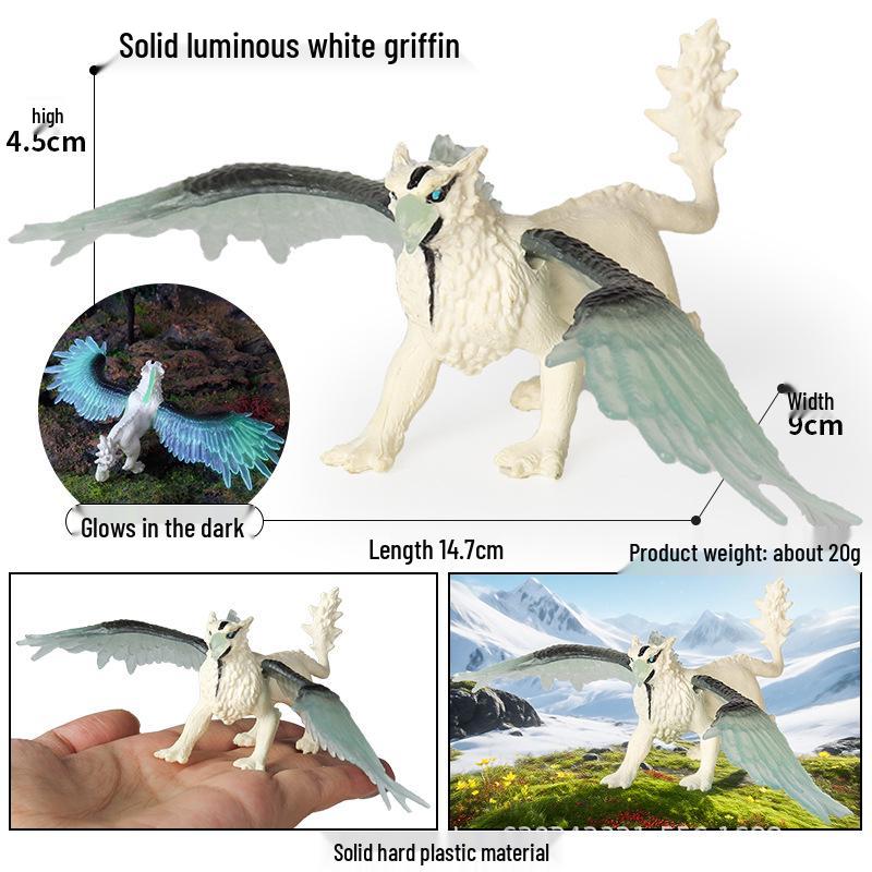 Mysterious Elf Pegasus Mythical Beast Model - Home Decoration Ornament & Gift