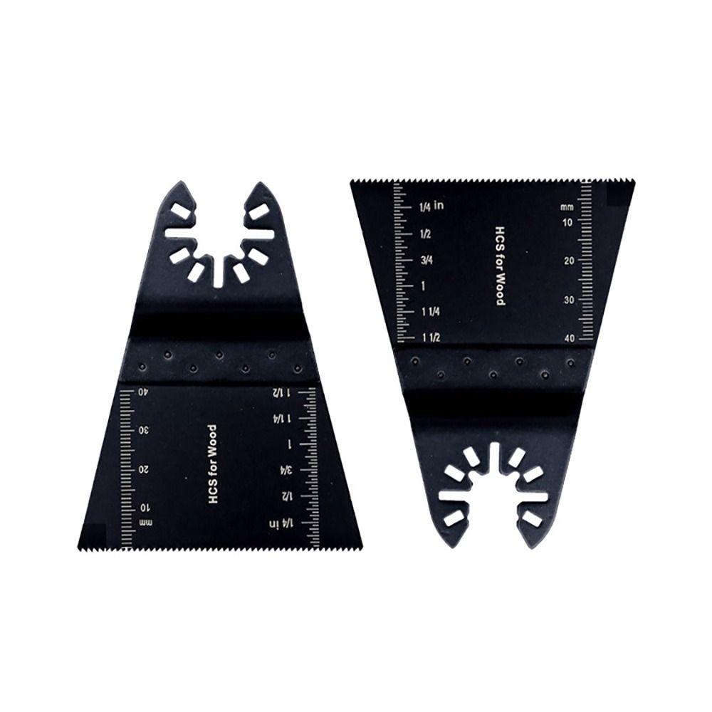 1/2Pcs Renovator Oscillating Saw Blade Wood Metal Plastic Cutting Circular Multi-Function Saw Blade 10/20/34/45/65mm