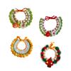 Knitted Cat Collar Handmade Cat Winter Scarf Bib Neckwear Adjustable for Outdoor Halloween Holiday Birthday Theme Party Walking