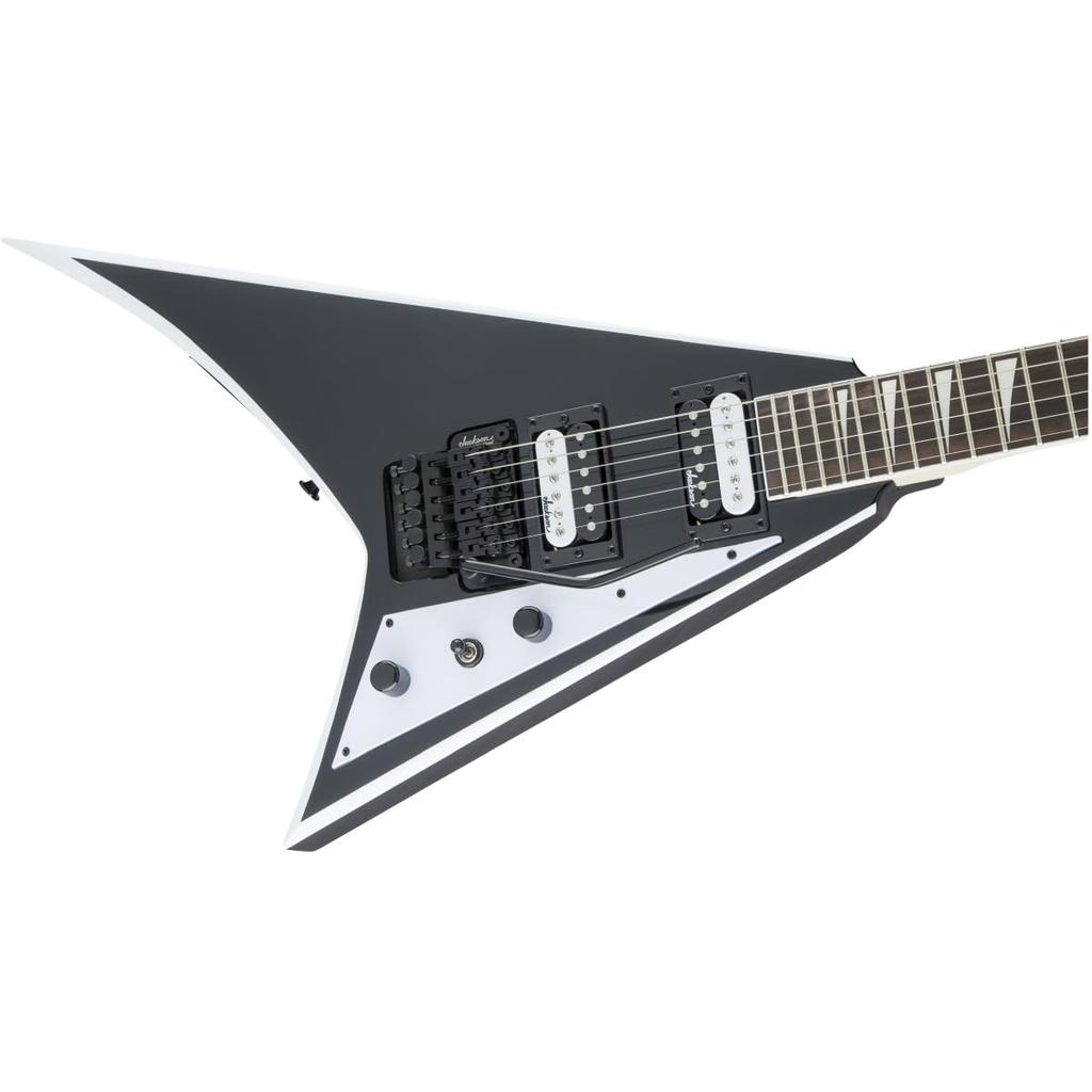 Series Rhoads JS32 Amaranth Fingerboard Black with White Bevels Jackson/JS