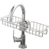 Stainless Steel Kitchen Sink Storage Rack with Sponge and Dish Rag Holder