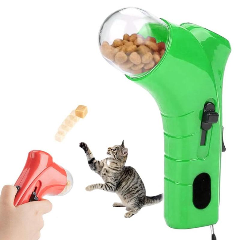 

Оборудование для дрессировки собак с едой Портативный интерактивный дозатор лакомств Пистолет-пусковой механизм Кормушка для домашних животных Аксессуары Инструменты Товары as the picture