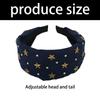 Stylish Star Hairband Korean Styles Design Soft Fabric Hair Accessory For Women Girls Casual Outfit