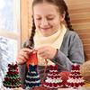 1 sada DIY háčkovaná vánoční stromek Dekorace Sada DIY háčkování Řemeslo Pletací materiál Sada Pro začátečníky Vánoční háčkované dekorace