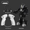 Cross-Border 2.4G Large Boxing Battle Remote Control Robot - Dual Player Kids' Fighting Toy for Parent-Child Interaction