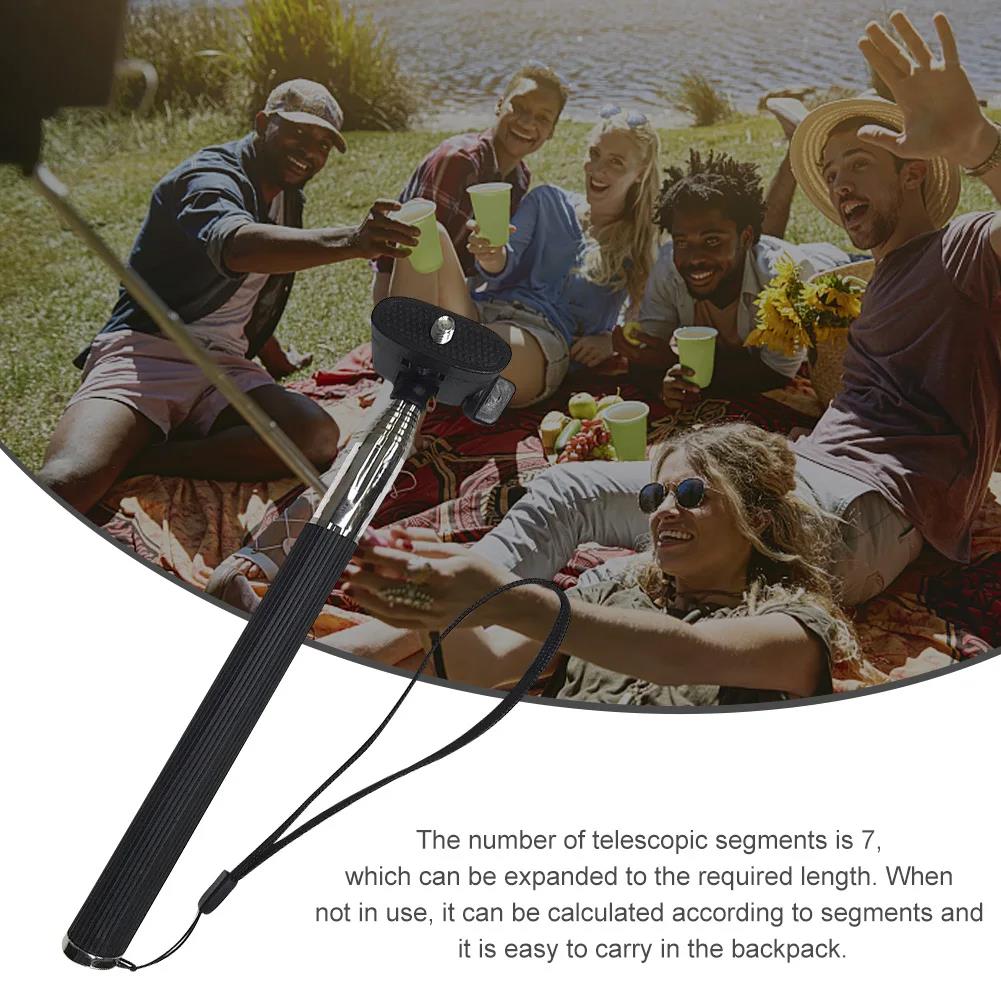Extendable Handheld Selfie Stick Monopod For Gopro Hero 12 11 10 9 SJCAM XiaoYi EKEN H9R Sport Action Camera go pro Accessories 7