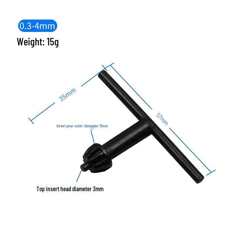 Nyckel för borrchuck - Flera storlekar tillgängliga