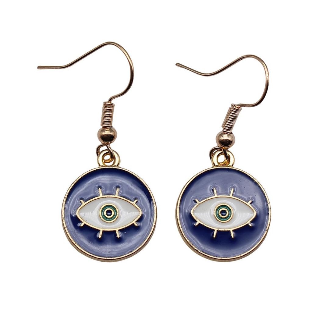 Pendientes Largos de Esmalte con Colgante Cristiano Gótico Joyería Para Mujeres Regalos Populares