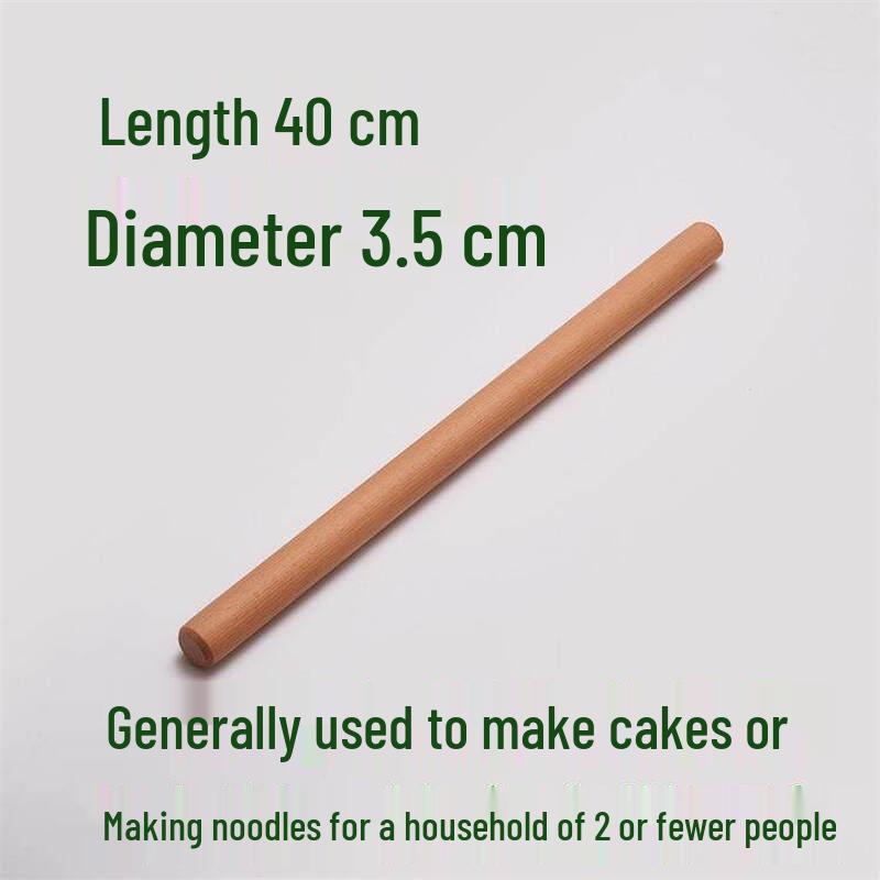 Yuzhuxun Thickened Beechwood Rolling Pin
