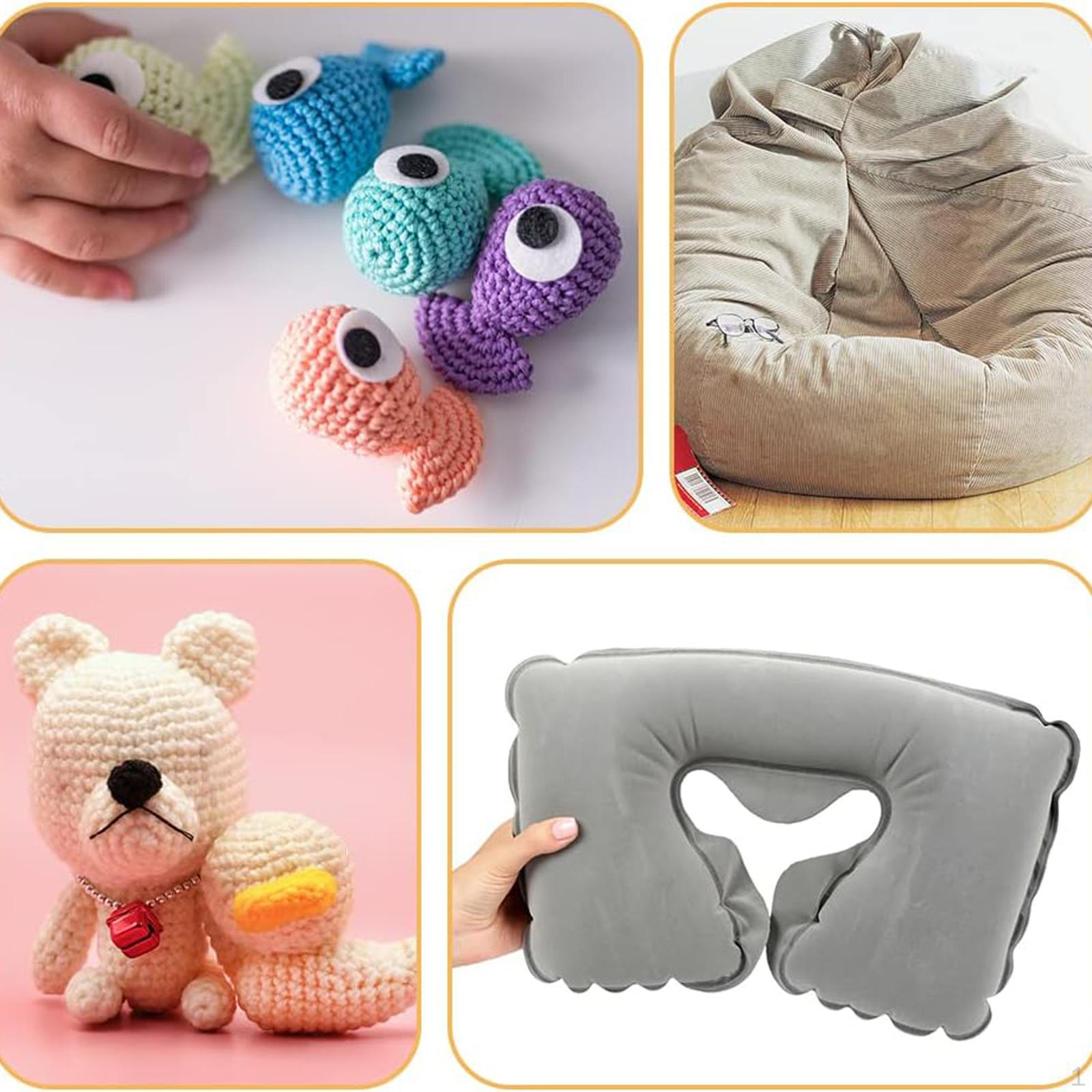 

Бусины для наполнения поделок, кукол и игрушек с использованием поли наполнителей 100g чистый