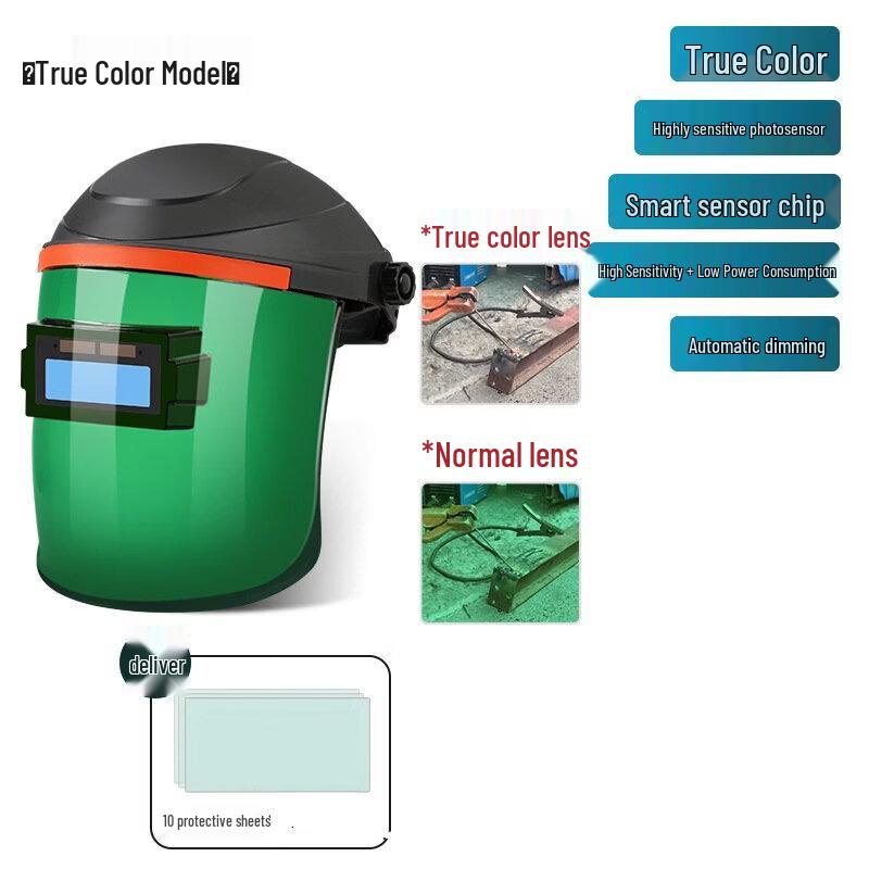 

Professional Head-Mounted Welding Helmet