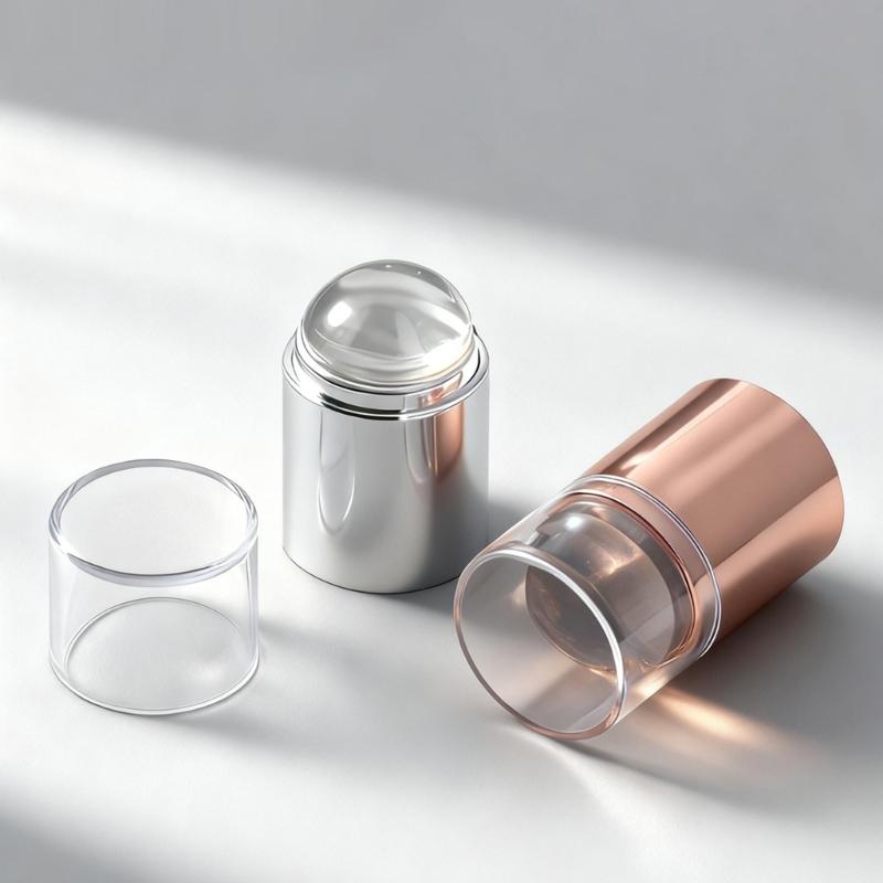 Mini Silicone Manicure Stamp Tool Easy To Use Design For Crisps Nail Patterns Construction For Skill Levels