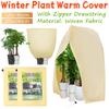 Plant Cover Winter Warm Cover Tree Shrub Plant Protecting Bag Frost Protection For Yard Garden Plants Small Tree Against Cold