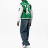 FW21 Baseball Jacket Men's Green 1A98D3