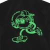 Vans Printed Single-Breasted Loose Jacket Kids Jackets Black VN000KJ3BLK