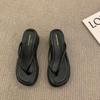 Thick-soled Flip-flops Shoes Women's Shoes Wear 2025 New Summer Spice Girl Fashion Fairy Style Sandals Slippers