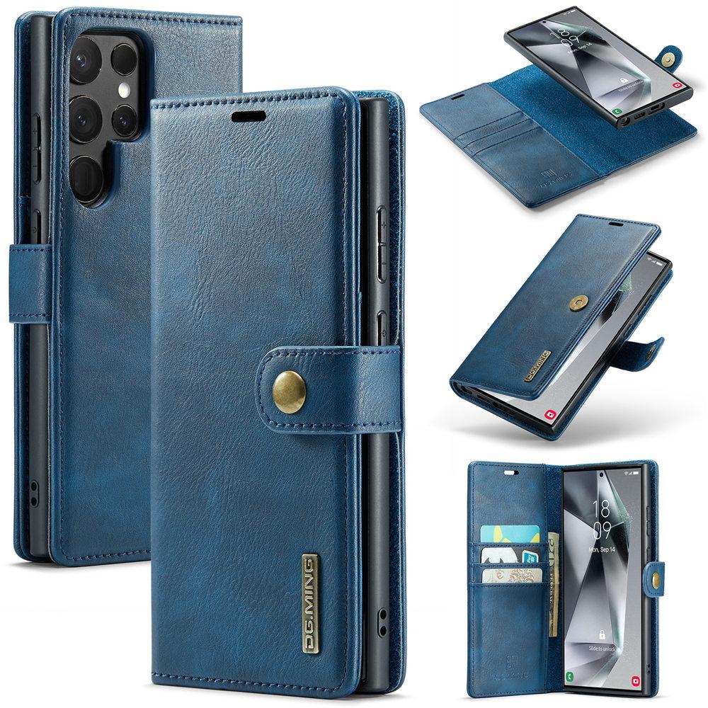 2 in 1 Detachable Leather Case For Samsung Galaxy S25 S24 Ultra S23 S22 Plus S21 Note 20 Magnetic Wallet Cards Slot Cover