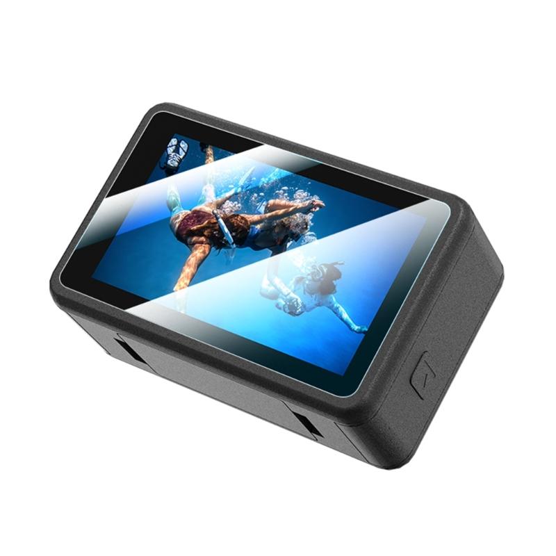 Full Coverage Tempered Glass for Action 5Pro Camera Scratch Resistant and FingerprintProof Screen Film Screen Shield