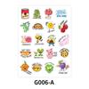 80Pcs Cute Animal Fruit Stickers Fun Encouragement Reward Stickers Teachers, Children Party Favors Scrapbook Decoration Waterproof Vinyl