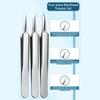 Professional Stainless Steel Blackhead Extractor Set Of 7 Pieces For Deep Pore Cleaning And Skin Cares