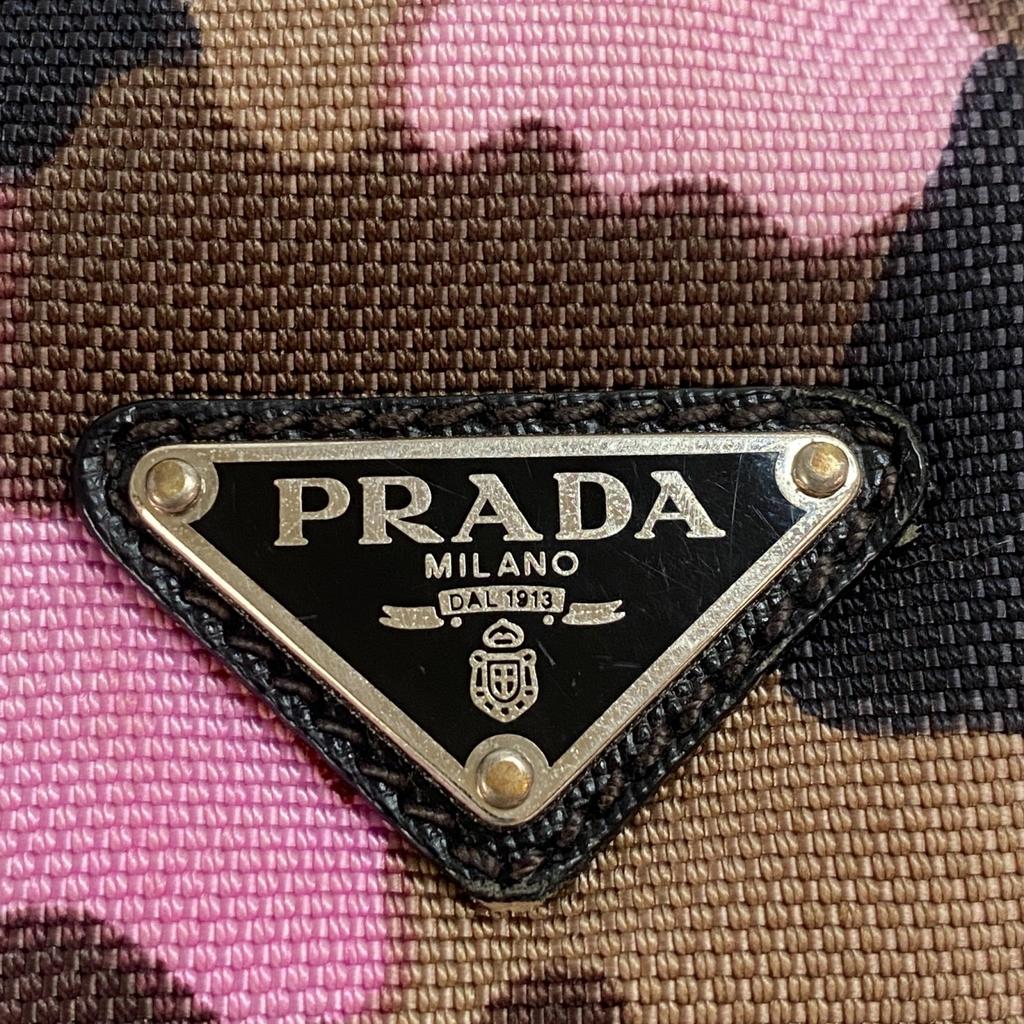 Used PRADAShoulder Bag multicolor canvas Women