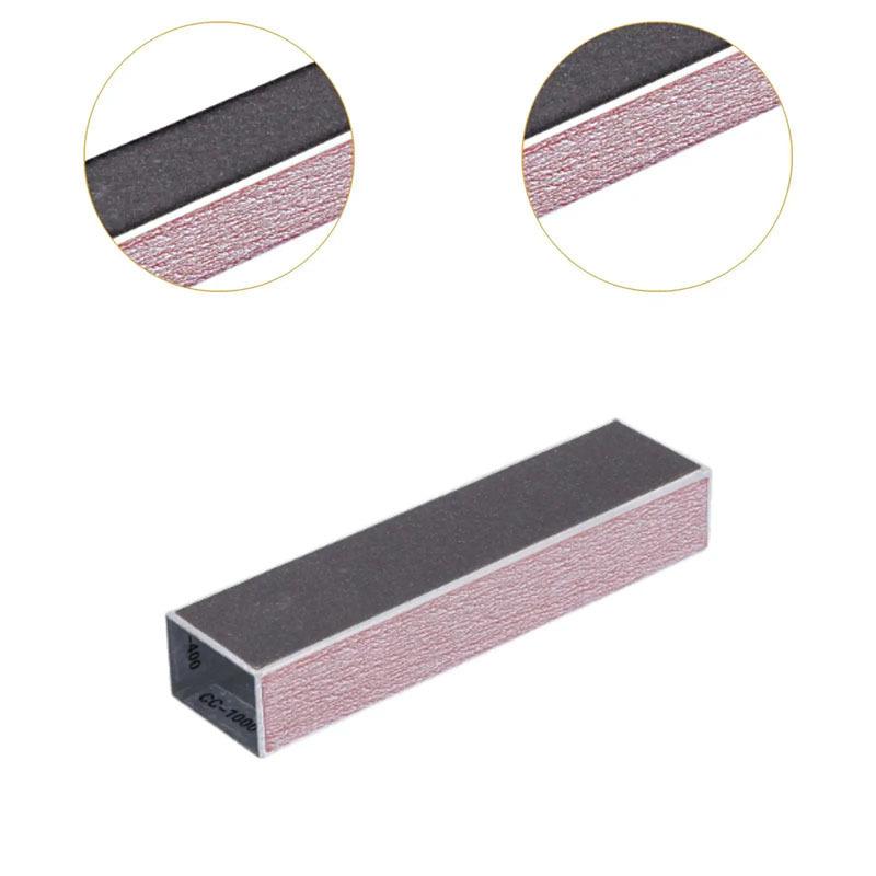 Guitar Fret Leveling Bar, Four-Sided Sandpaper, Sanding Tool for Electric Guitars, Basses, and Acoustic Guitars