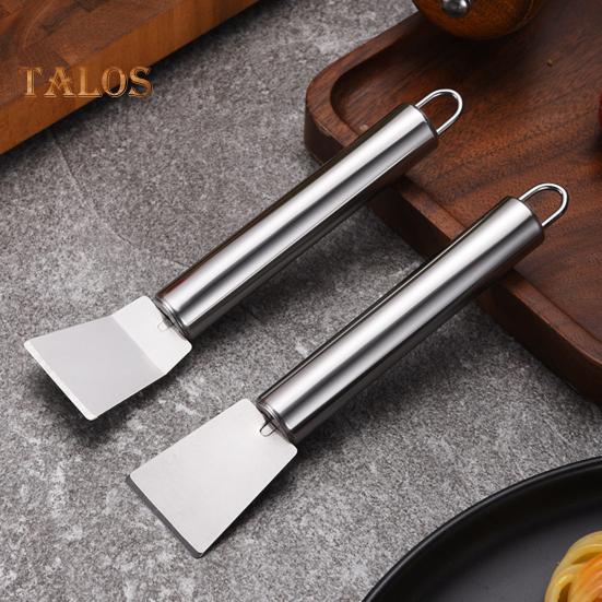 Čisticí lopata z nerezové oceli Kuchyňský nástroj se závěsnými otvory Snadné použití Opakovaně použitelná nerezová škrabka na rozmrazování ledu pro kavárnu Restaurace Pekařství