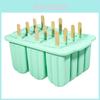 Reusable Silicone Ice Lolly Molds 12 Cavity With Lid For Summer Refreshments