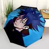 1pc Megumi Fushiguro Auto Open/close Umbrella, Portable Travel Umbrella, Everyday Use - Outdoor Accessory, Artistic Pattern, Compact Design, Fashion L