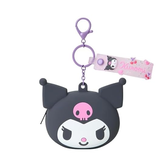 Sanrio Silicone Pouch (My Deco Bag) Kuromi 113719