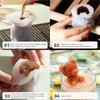 Two Sizes Of Bear Ice Cube Molds, Silicone Bear Ice Cube Molds, Ice Ball Mold Suitable For Milk Tea And Coffee, Ice-Tray