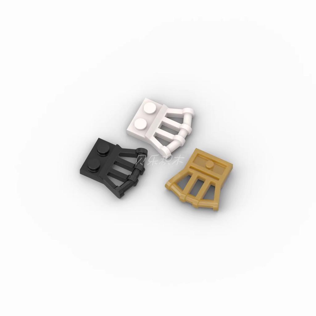 20pcs MOC Parts 92692 Board Special 1 x 2 featuring Angled Handles on Side Works With Bricks DIY Construction Blocks Particle Kid Toy